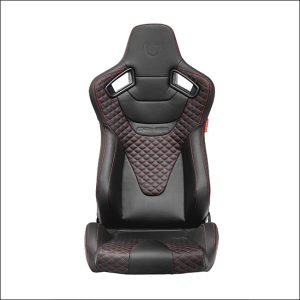 NEW CIPHER DIAMOND STITCH AR-9 Revo Racing Seats Red Or Gray- Pair - interior