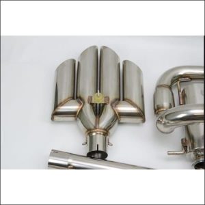 1320 Performance Rear Center Exit Quad Tip Exhaust (Non-Cat) - engine drivetrain