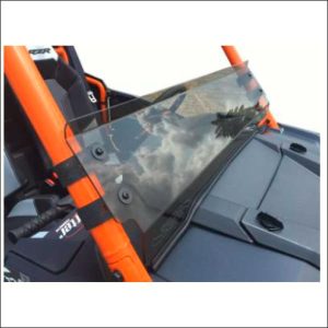 Tinted Hard Coated Half Windshield/ Wind Deflector - RZR WINDSHIELD