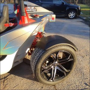 Plus 1 Quad kit Fenders Polaris Slingshot - drivetrain